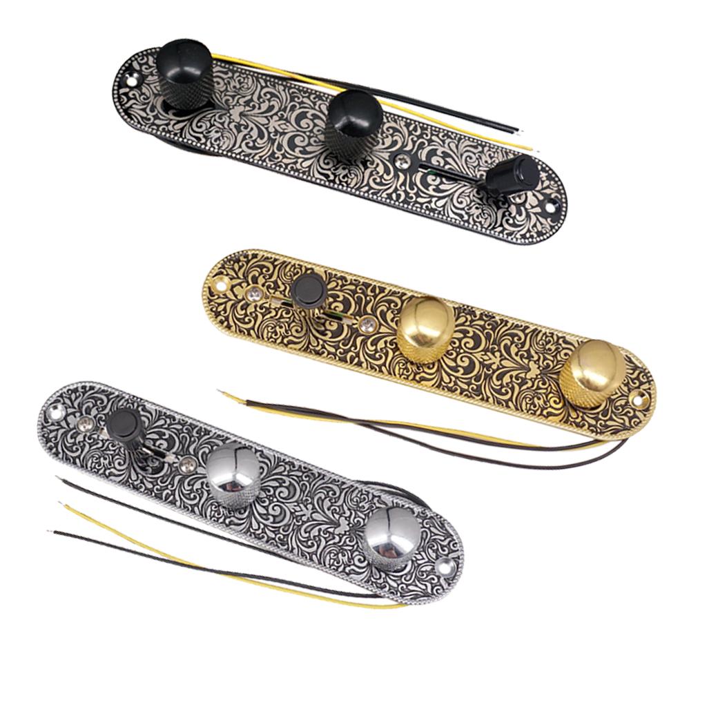1 Piece Bridge Switch Control Plate for TL Electric Guitar Parts