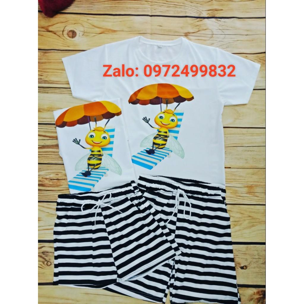 Quần áo gia đình đi biển