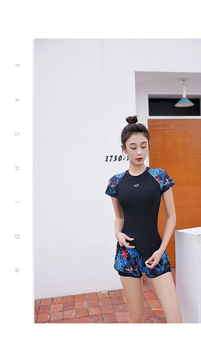 Đồ Bơi Nữ Hai Mảnh  Áo Bơi Nữ Và Quần Bơi Short Nữ mã E62