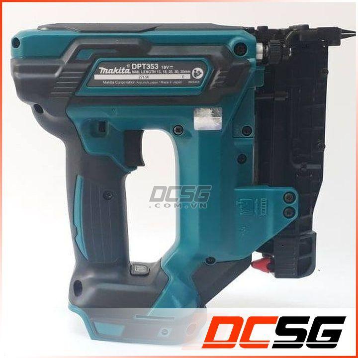 Máy bắn đinh 23 Ga dùng pin 18V Makita DPT353Z (không pin sạc)