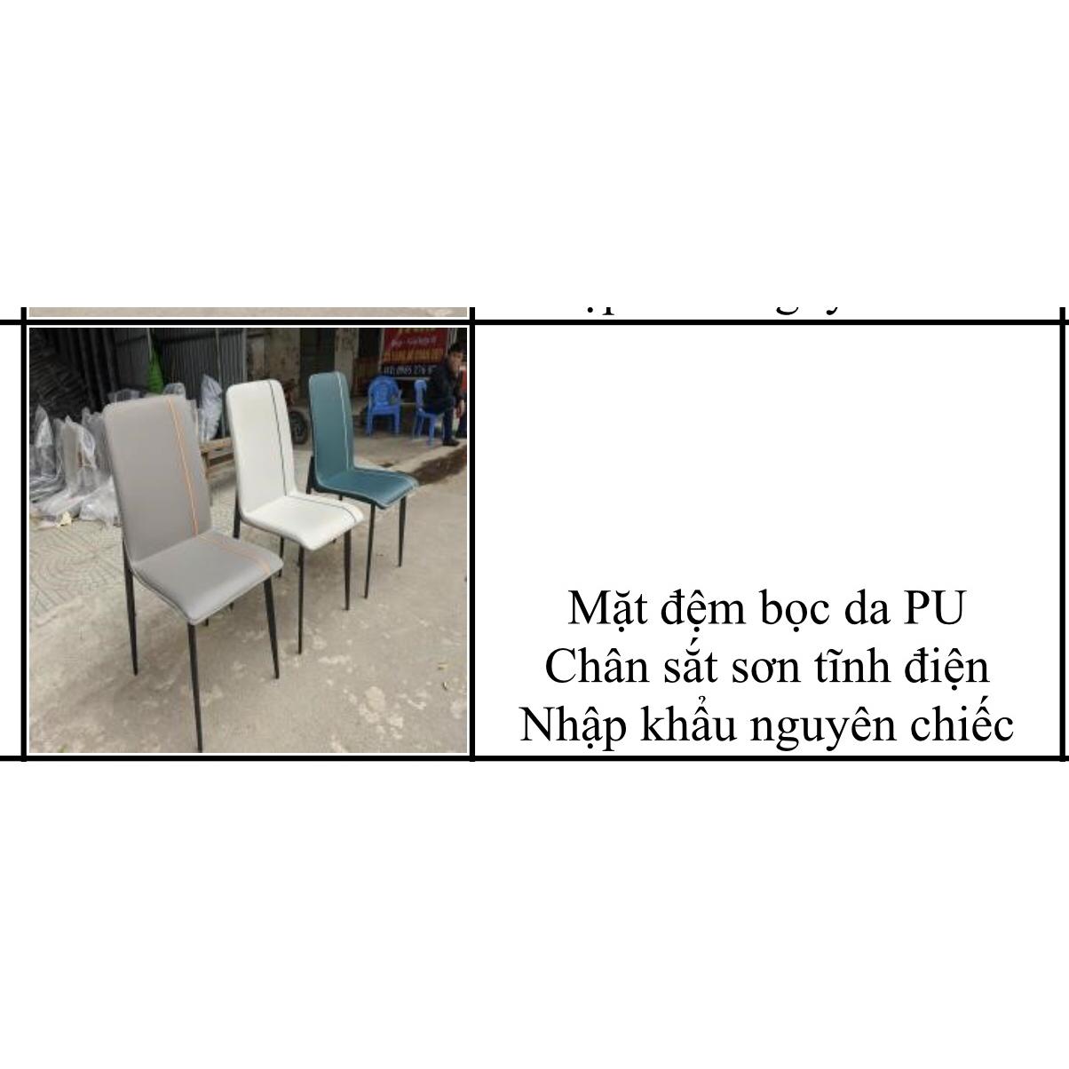 Ghế Ăn Nhập Khẩu Nguyên Chiếc, Ghế Ăn Đệm Bọc Da Pu Cao Cấp Cho Không Gian Nhà Bạn Thêm Sang Trọng - Tổng Kho Nội Thất T