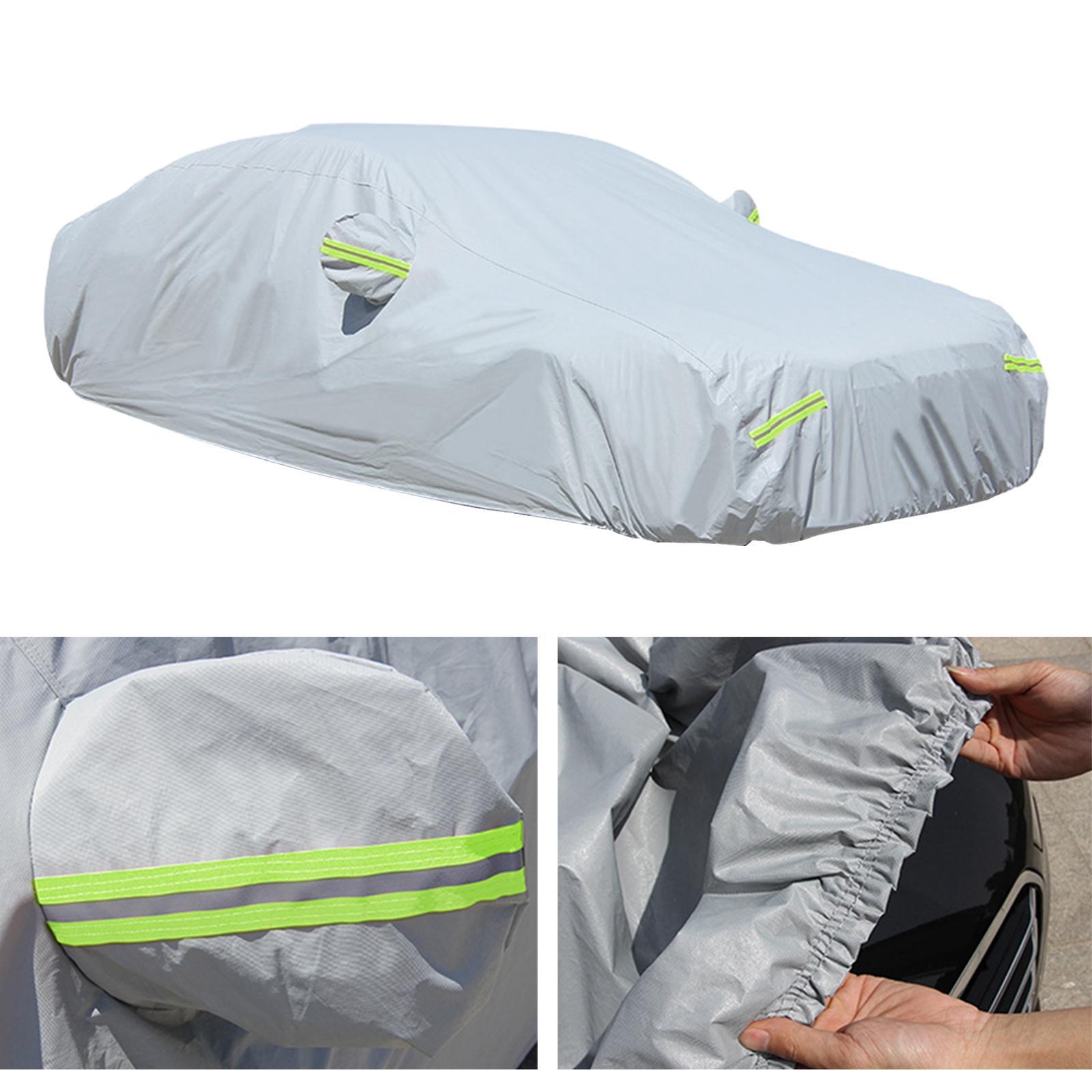 Car Cover Rain Snow Indoor Outdoor Cover Windproof