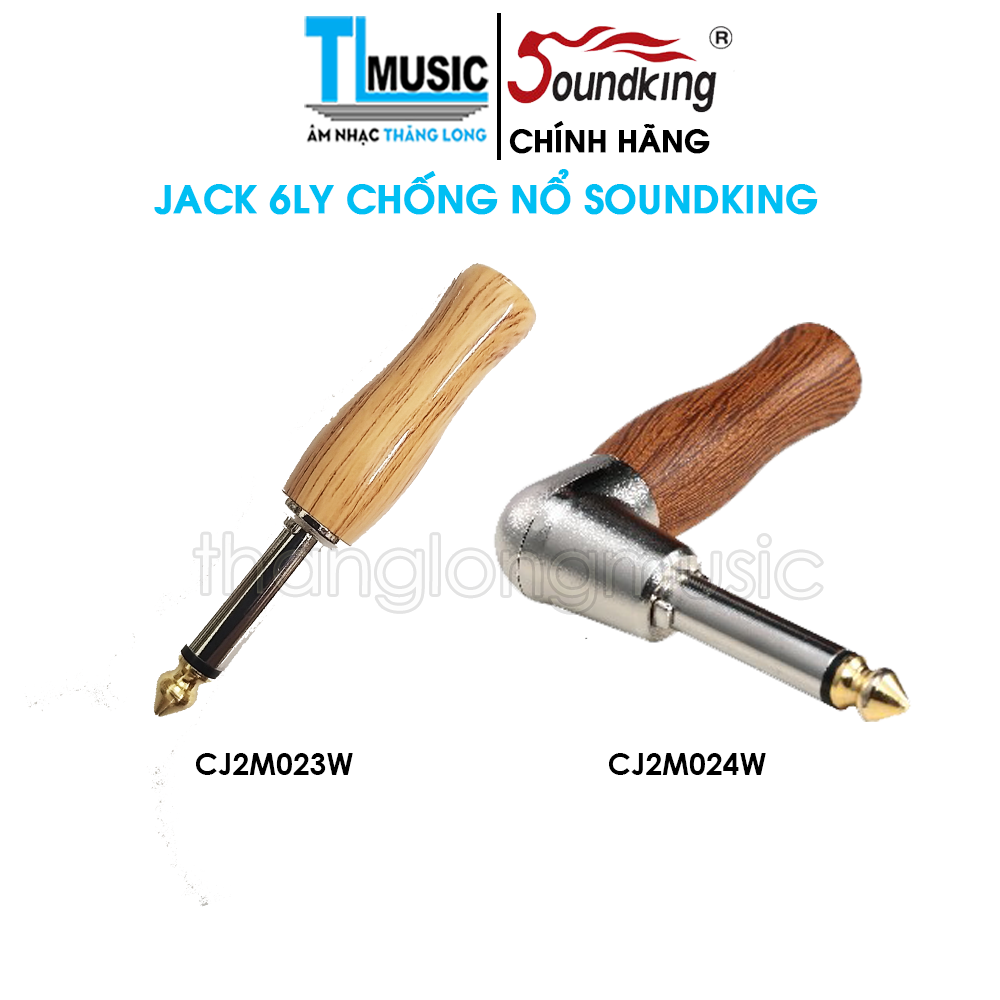 Jack 6 Ly SoundKing CJ2M023W và CJ2M024W - Hàng Chính Hãng