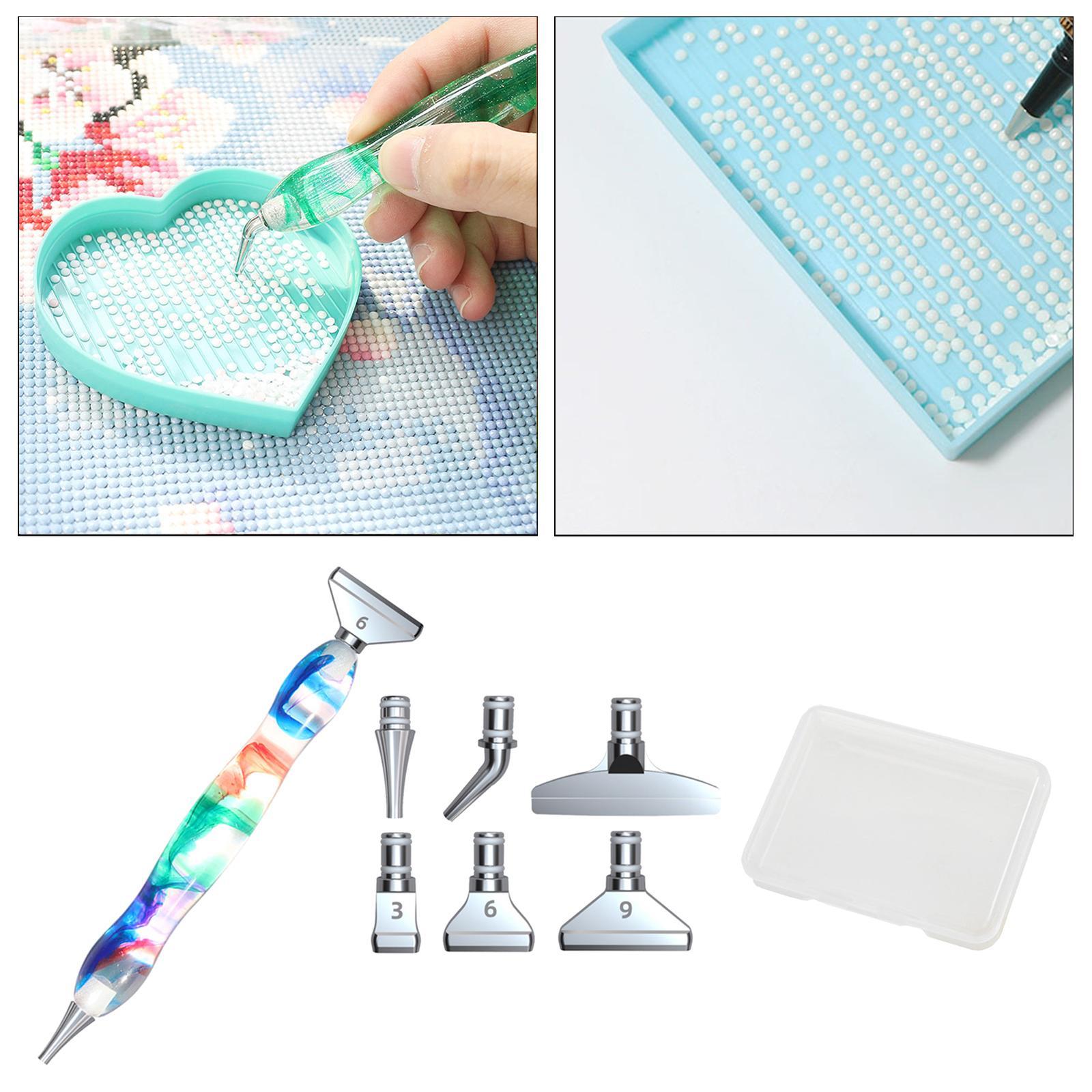 Diamond Painting Pen, Diamond Art Tools Accessories Pen,Handmade Diamond Art Pen,Ergonomic Drill Pen for Diamond Painting Cross Stitch Sewing