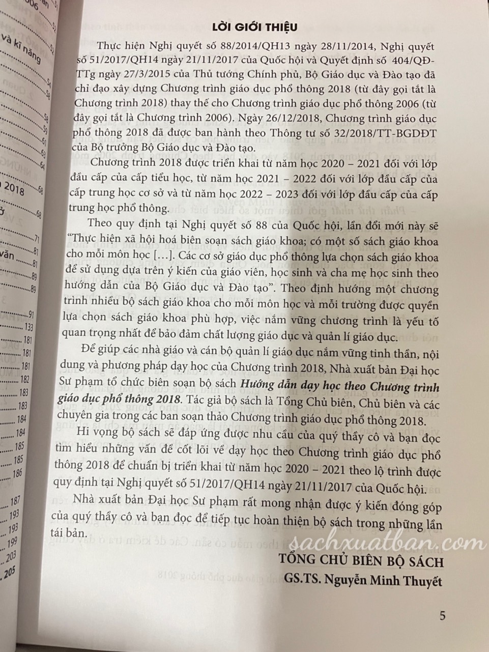 Sách Hướng Dẫn Dạy Học Môn Ngữ Văn Trung Học Cơ Sở Theo Chương Trình Giáo Dục Phổ Thông 2018