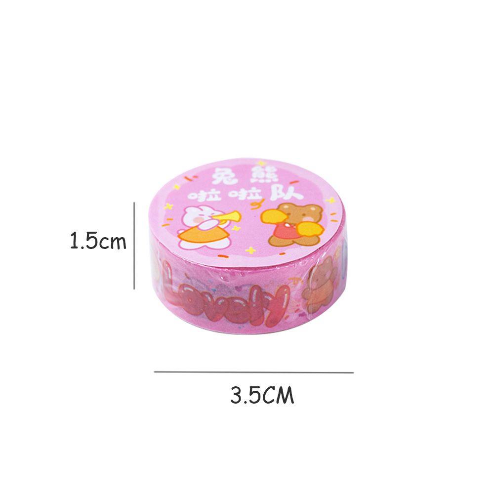 Cuộn Băng Keo Giấy Washi Trang Trí Sổ Tay Diy