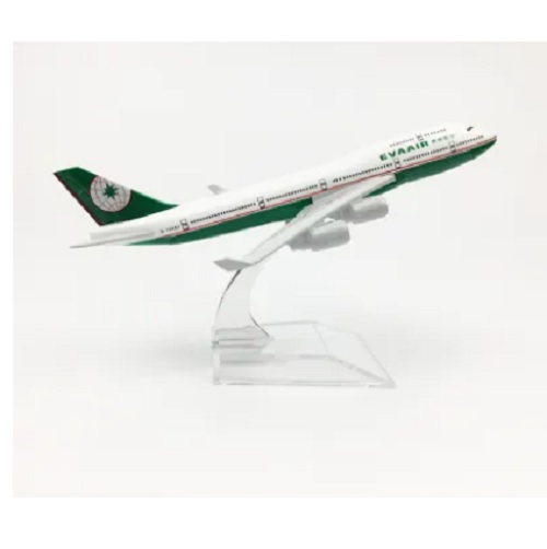 Mô hình máy bay tĩnh B747 Eva Air 16cm