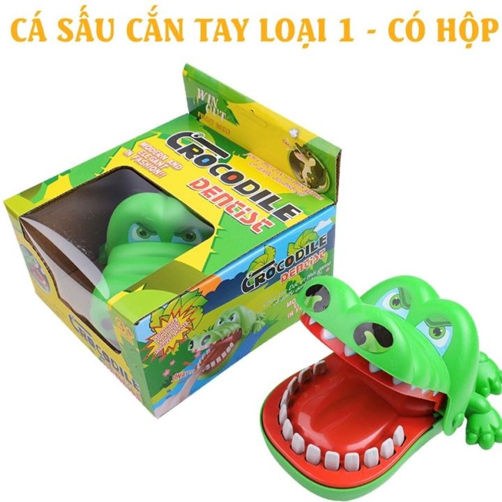 Trò chơi cá sâu cắn tay vui nhộn, đáng yêu