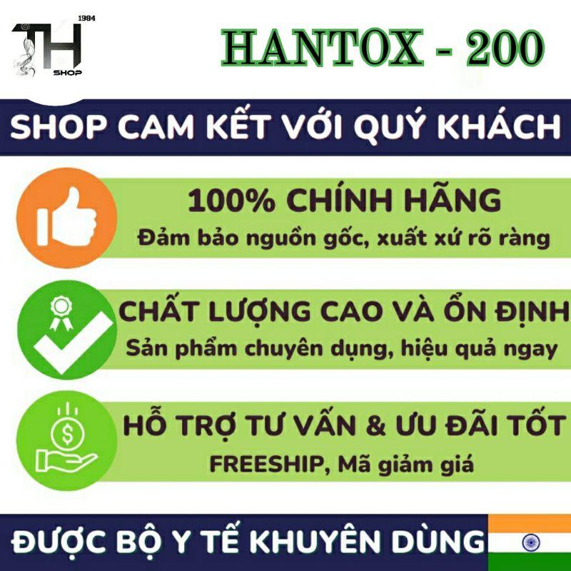 Thuốc phun muỗi, ruồi và côn trùng HANTOX 200 lọ 100ml- Bộ y tế khuyên dùng