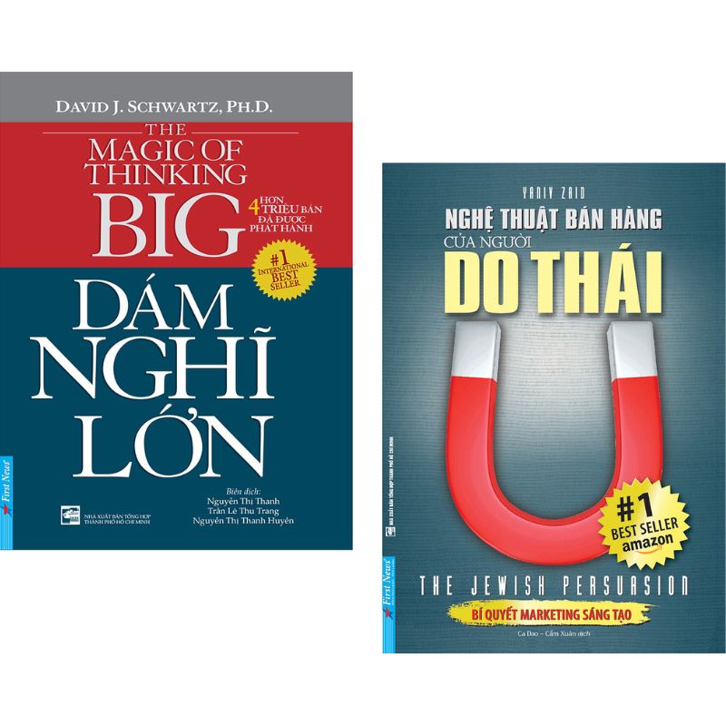 Combo 2 Cuốn Dám Nghĩ Lớn - Nghệ Thuật Bán Hàng Của Người Do Thái
