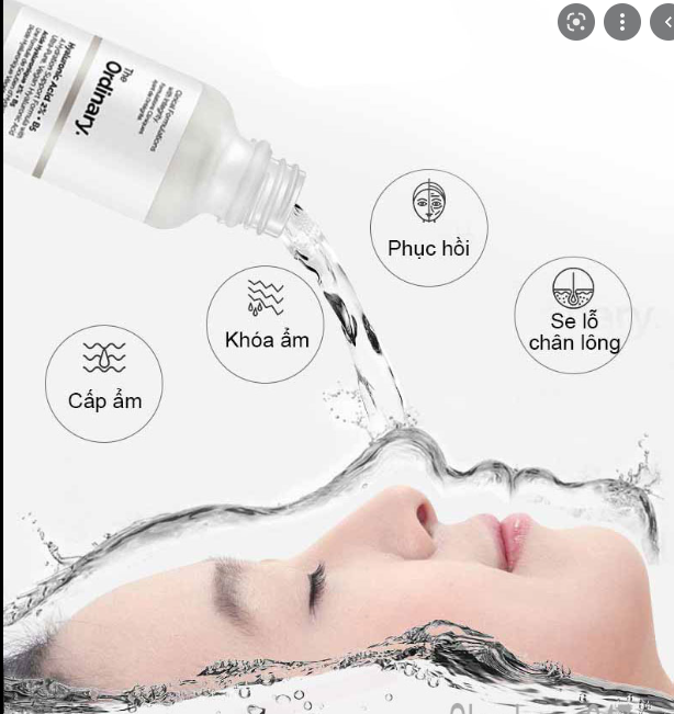 Tinh Chất Cấp Nước, Phục Hồi Da The Ordinary Hyaluronic Acid 2% + B5 30ml