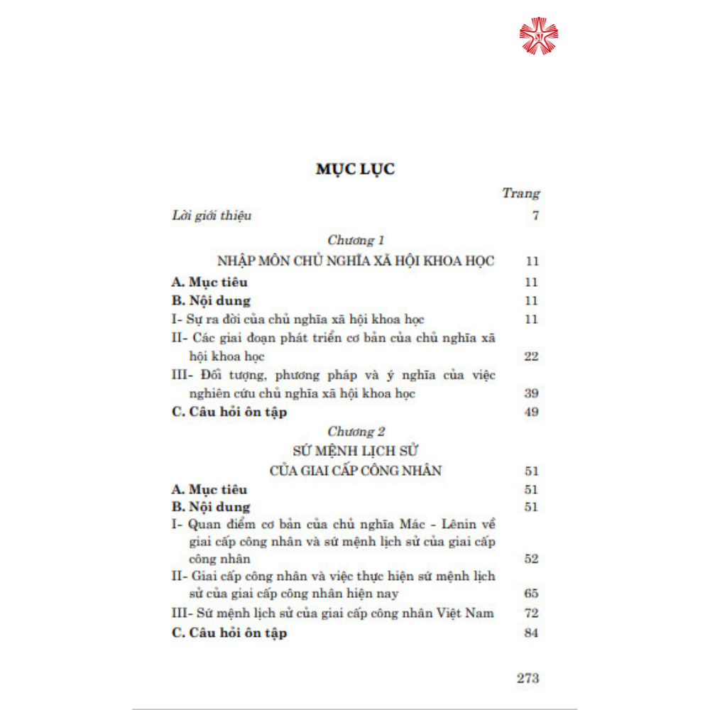 Giáo Trình Chủ Nghĩa Xã Hội Khoa Học