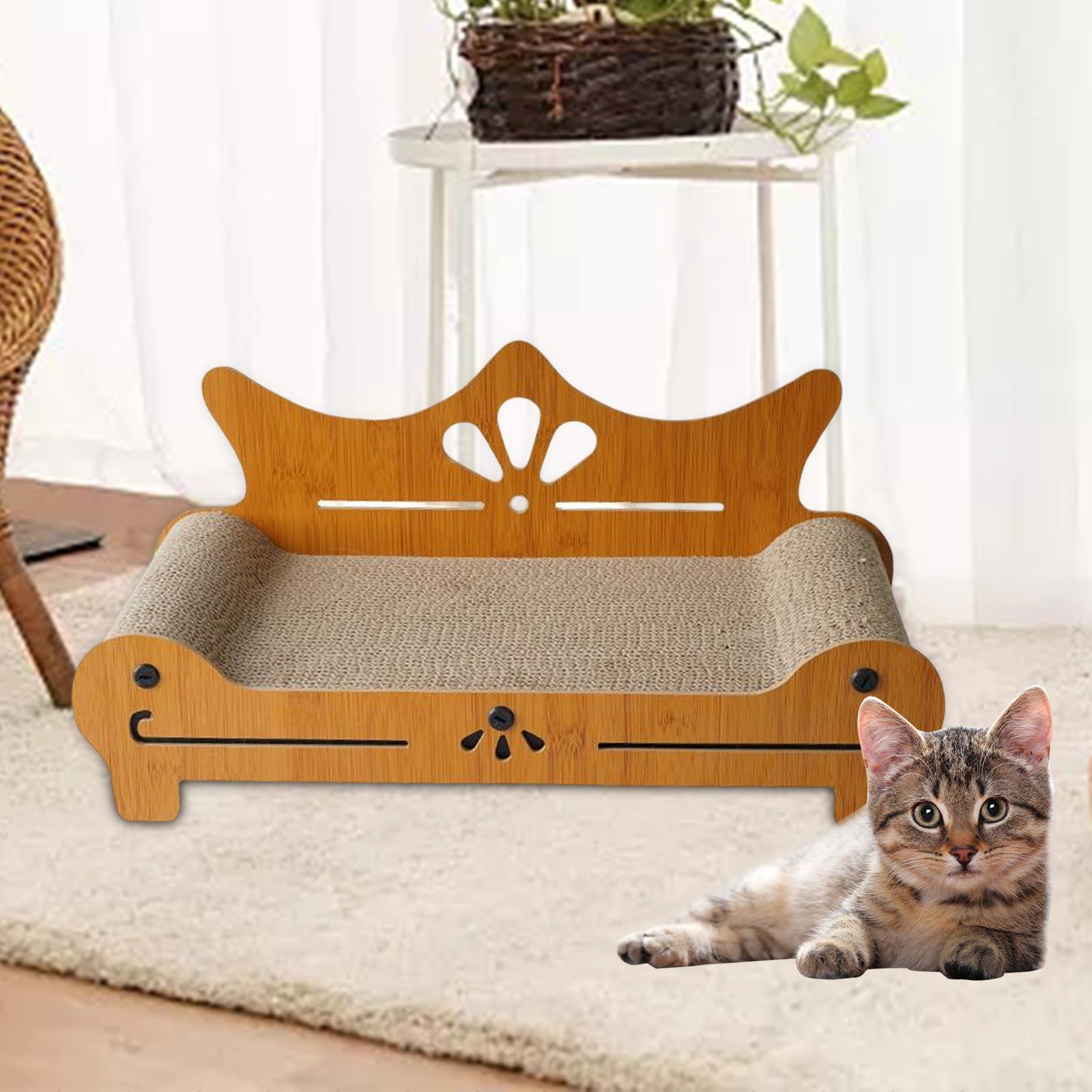 Cat Scratch Sofa Cat Scratcher Pad Corrugated Cardboard Mat for kitty