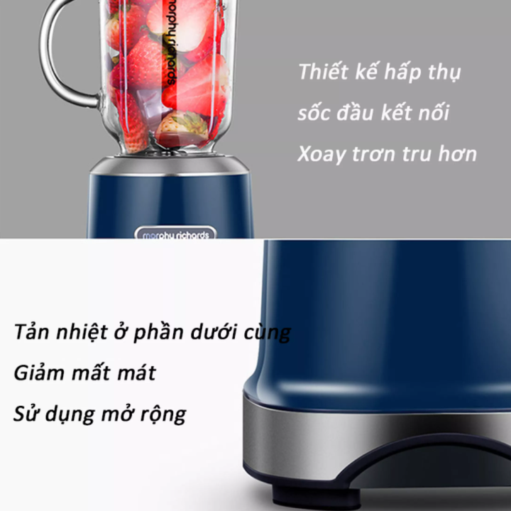 Máy Xay Sinh Tố Morphy Richards MR9500 600ml Công Suất 300W - Hàng Nhập Khẩu