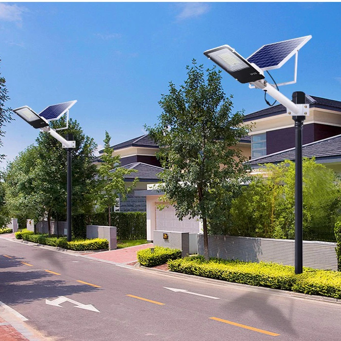 Đèn đường năng lượng mặt trời công suất 150W công nghệ chiếu sáng SMD 240 bóng led - siêu tiết kiệm điện.
