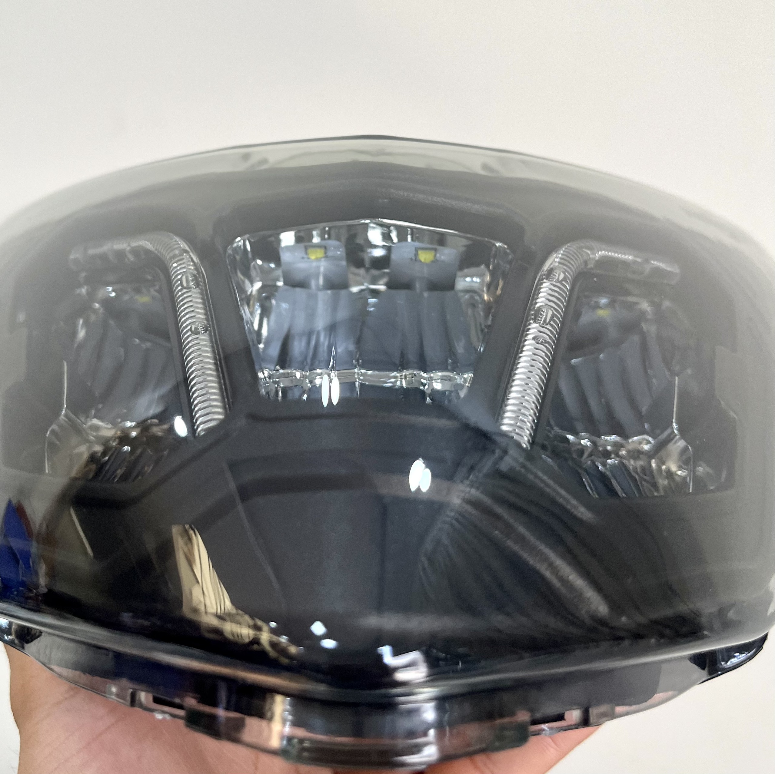 Pha Đèn Led Demi Xanh Exciter 135 || Chóa Led Ex135