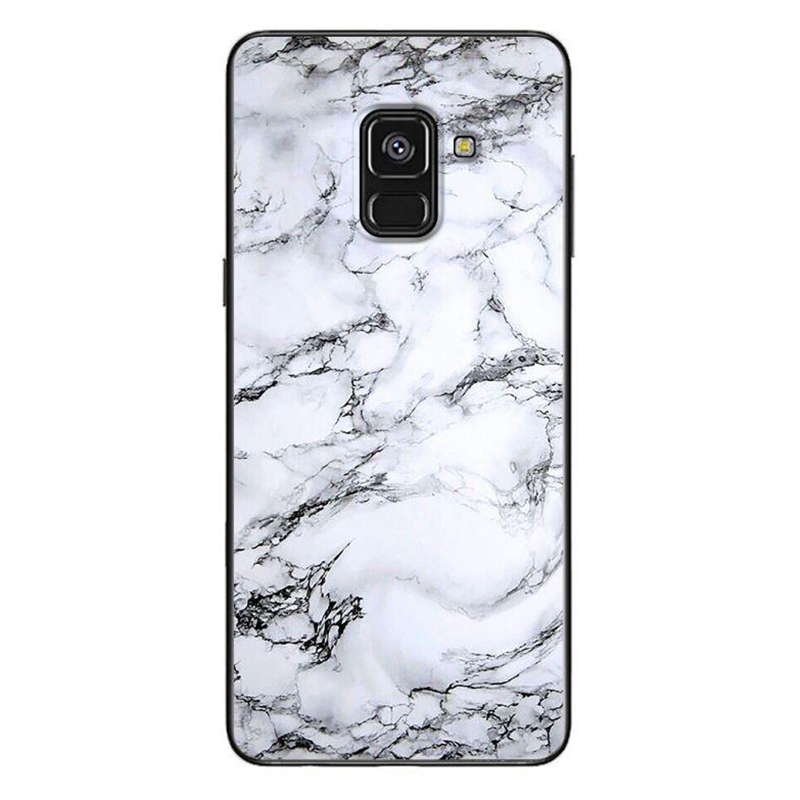Ốp Lưng Dành Cho Điện Thoại Galaxy A8 2018 - Stone White