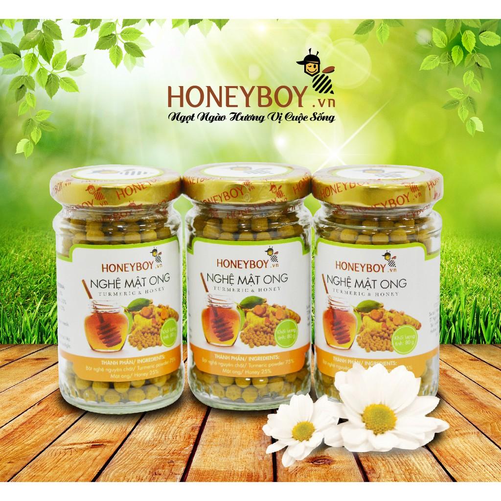 BỘ 3 NGHỆ MẬT ONG HONEYBOY 80g