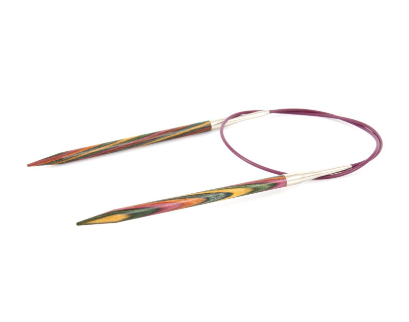 Kim đan len vòng gỗ Symfonie dài 80cm, nhập khẩu từ Knitpro, đan móc áo, váy, khăn