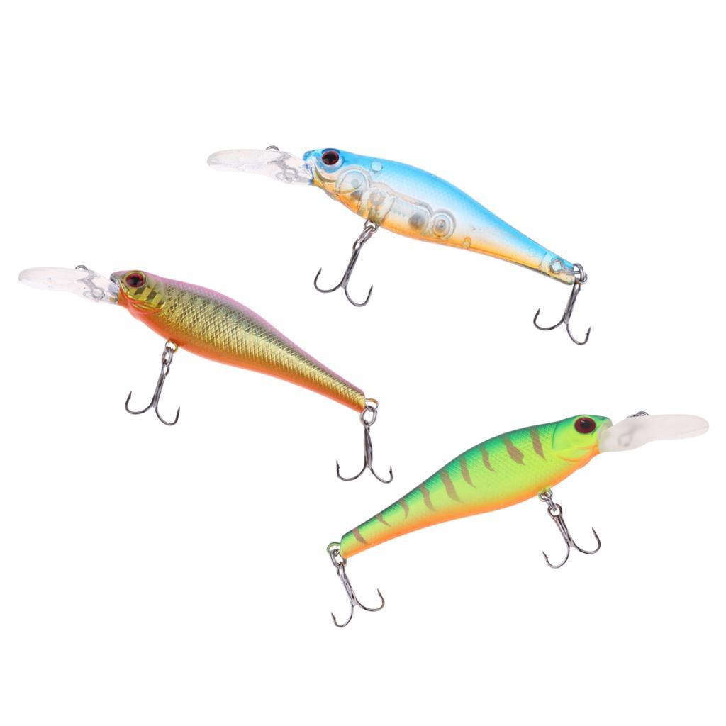 Premium Minnow Fishing Lures Hard Artificial Bait Crankbait Fishing Rigs Bait Fishing Tackle Equipment