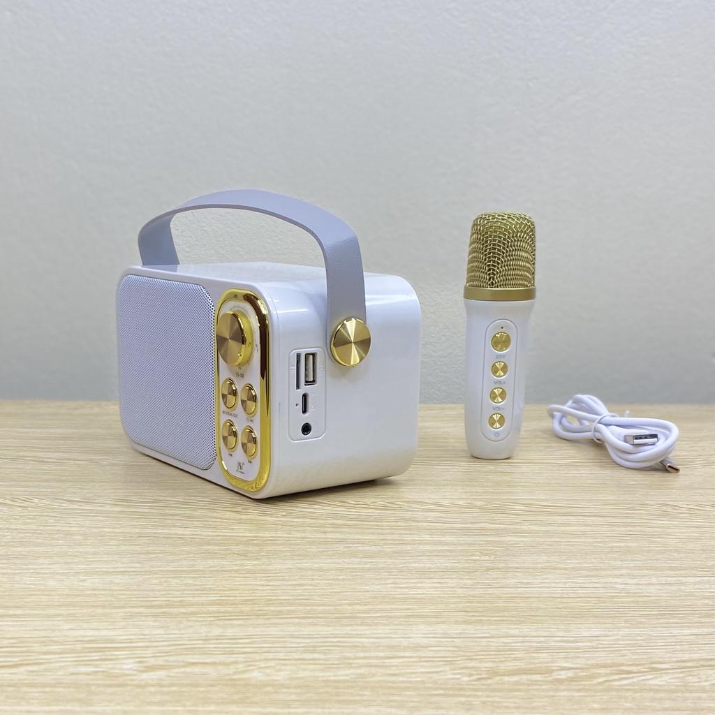 Loa Karaoke Bluetooth YS-103 Kèm 1 Micro Không Dây