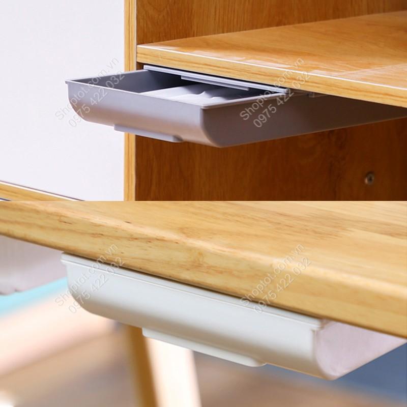 NGĂN KÉO GẮN BÀN MINI ĐỂ ĐỒ THÔNG MINH CỠ NHỎ 22x11cm