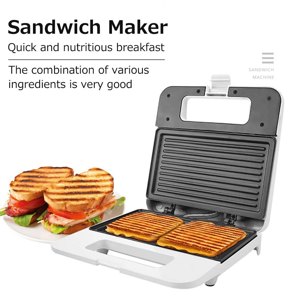 Máy Làm Bánh Mì Ăn Sáng 750W Công Suất Cao Hai Mặt Điều Khiển Nhiệt Độ Thông Minh