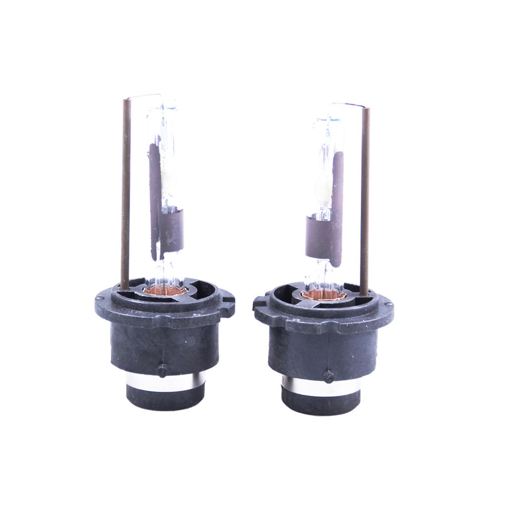 1Pair 6000K 35W D2R HID Xenon Bulb Replacement for Factory HID Car Headlight