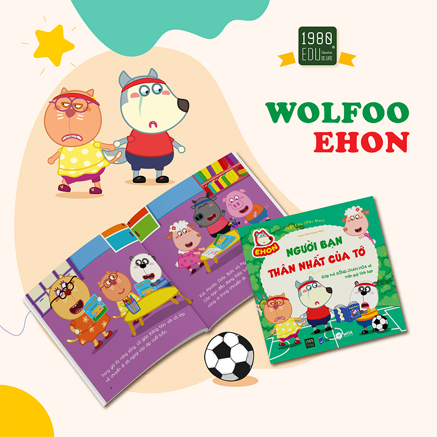 Wolfoo Ehon - Người Bạn Thân Nhất Của Tớ