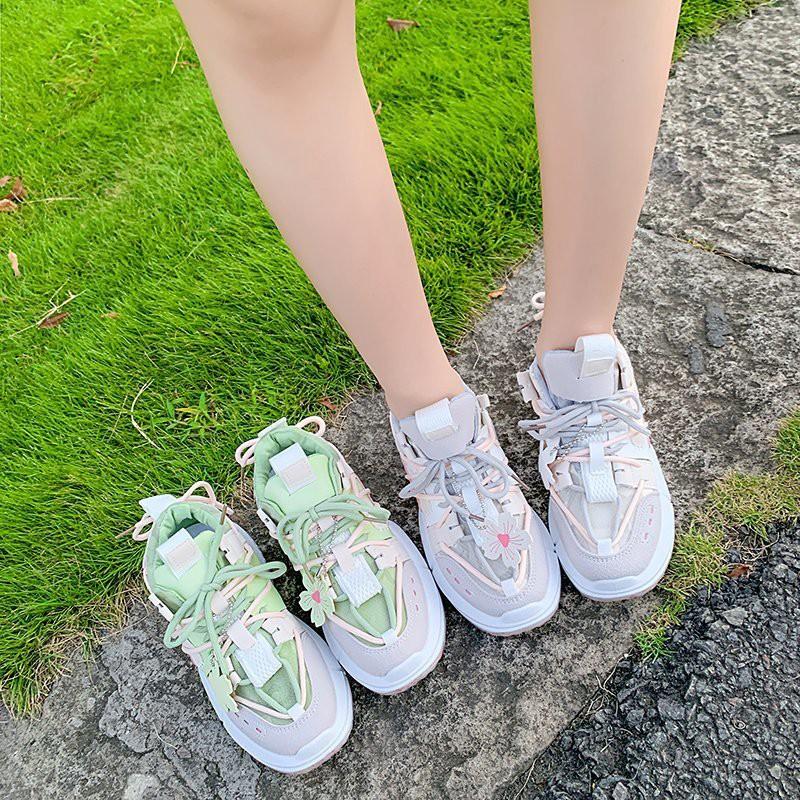 ️ SNEAKER ĐỘN ĐẾ HOA ANH ĐÀO 2020 _Kèm video và ảnh thật shop tự chụp