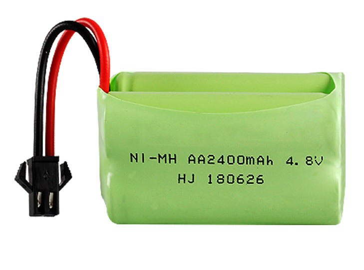 Pin Sạc 4.8V 2400mah Dung Lượng Cao Cho Xe Ô tô - Tàu Thủy Điều Khiển ( Giắc SM )