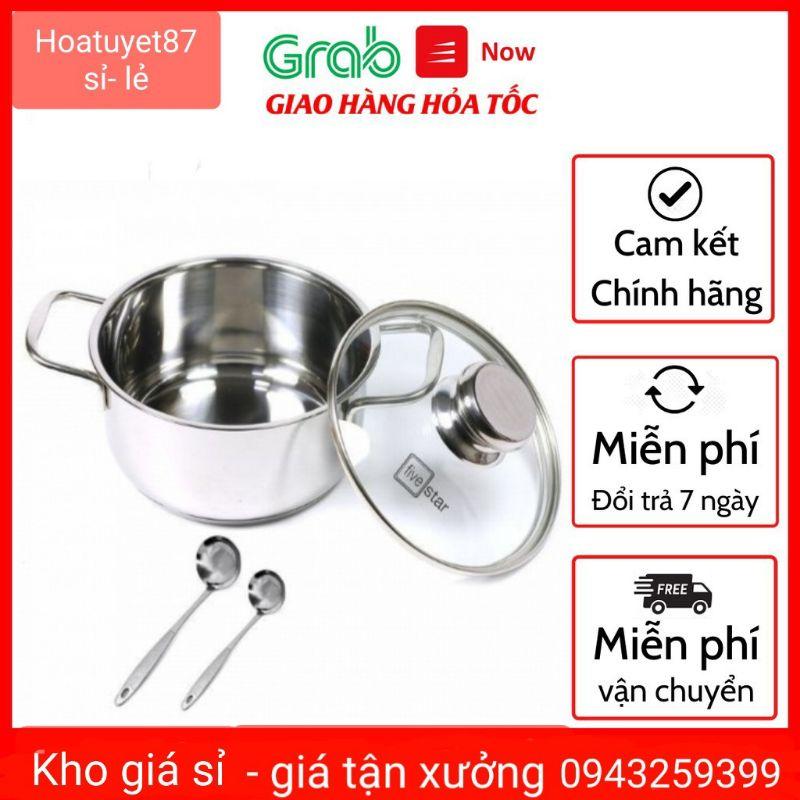 Nồi inox 3 đáy cao cấp đun được mọi loại bếp