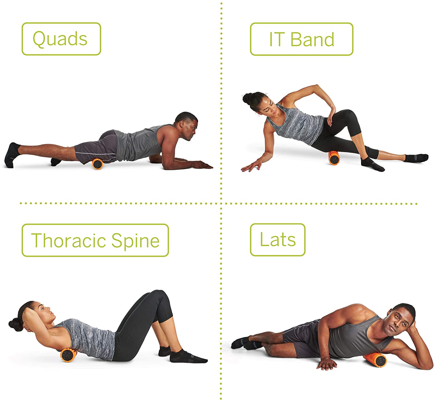 Con Lăn Massage Tự Động Nano VIBE FOAM ROLLER TriggerPoint