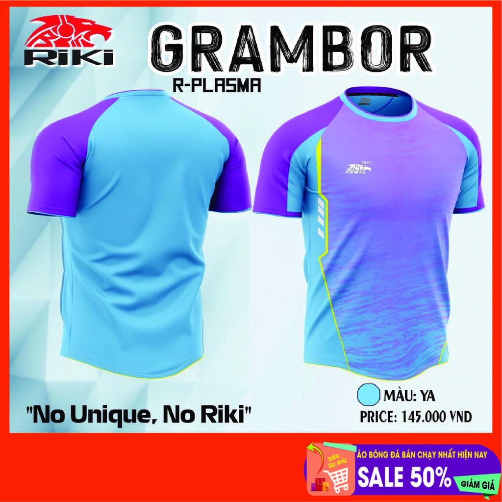 Bộ quần/áo thể thao, Bộ áo bóng đá không logo RiKi Grambo sẵn kho, giá tốt chất vải mềm mát mịn, thấm hút mồ hôi