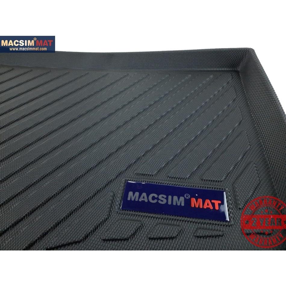 Thảm lót cốp xe ô tô Suzuki Swift (nhập khẩu) nhãn hiệu Macsim chất liệu TPV hàng loại 2