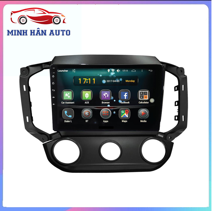 Mặt dưỡng màn hình android cho xe CHEVROLET COLORADO
