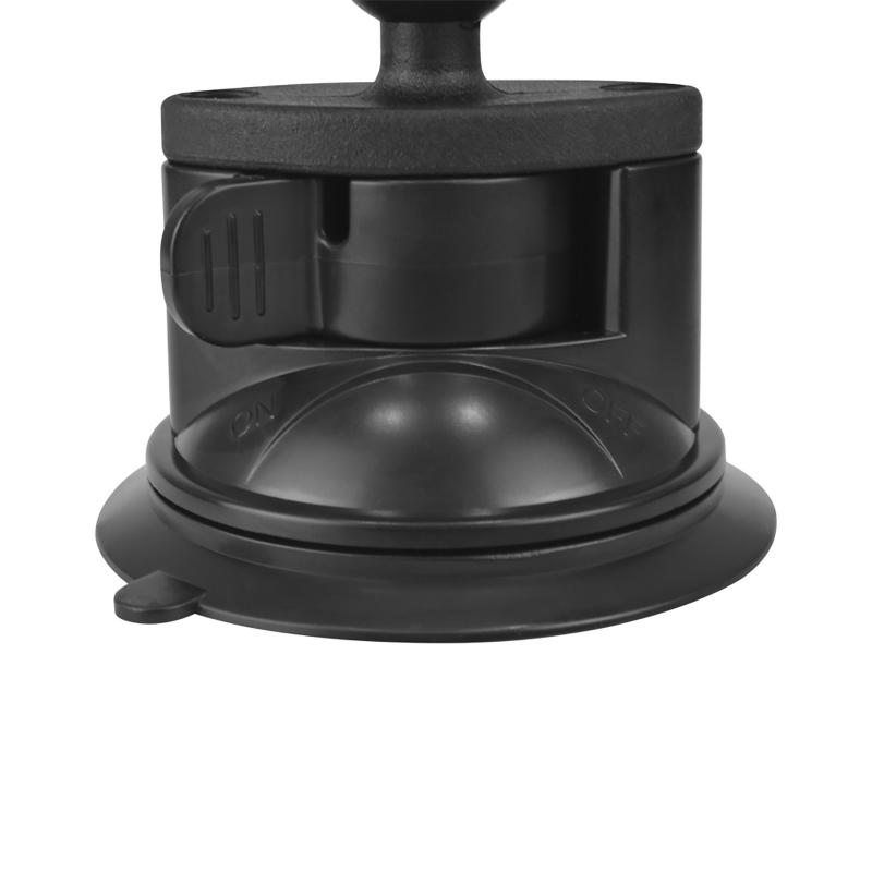 066A Mạnh xe xoắn khóa Khóa Khóa Base Cup với 1 "Ball Kính chắn gió Giá treo giá đỡ cho Hero/Xiaoyi/SJCAM Action Camera