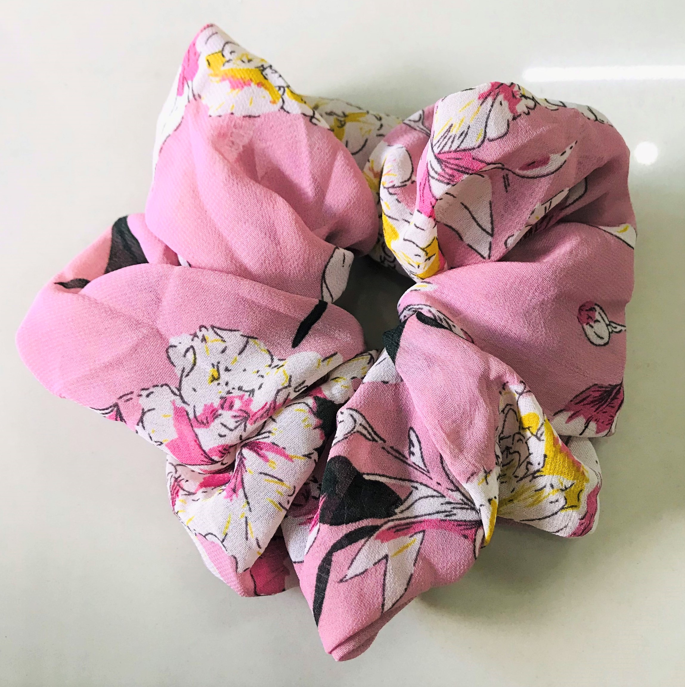 SCRUNCHIES - COMBO 1 - 3 - 5 DÂY CỘT TÓC SCRUNCHIES - NHIỀU MÀU - BẢN TO - DÂY BUỘC TÓC VẢI - CHO BẠN GÁI