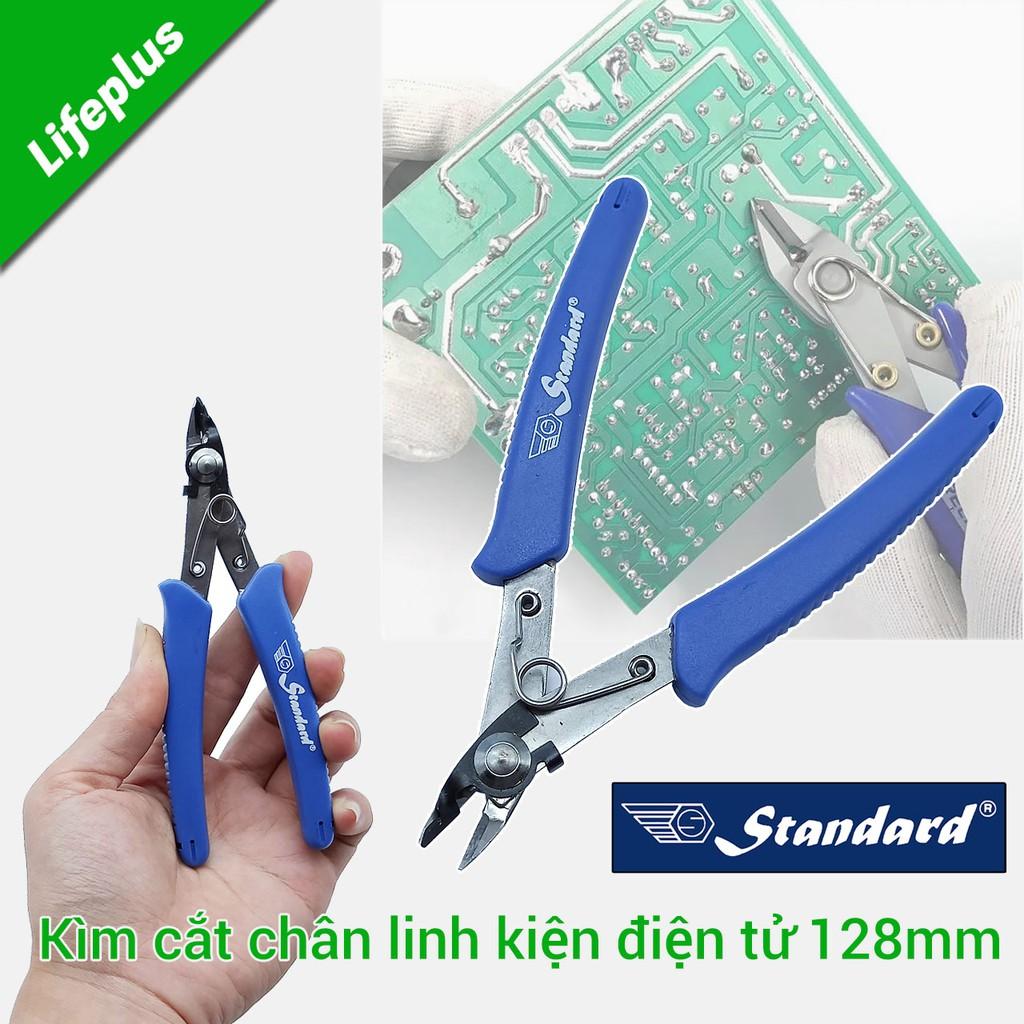 Kìm vát cắt chân linh kiện điện tử Standard 128m Đài Loan