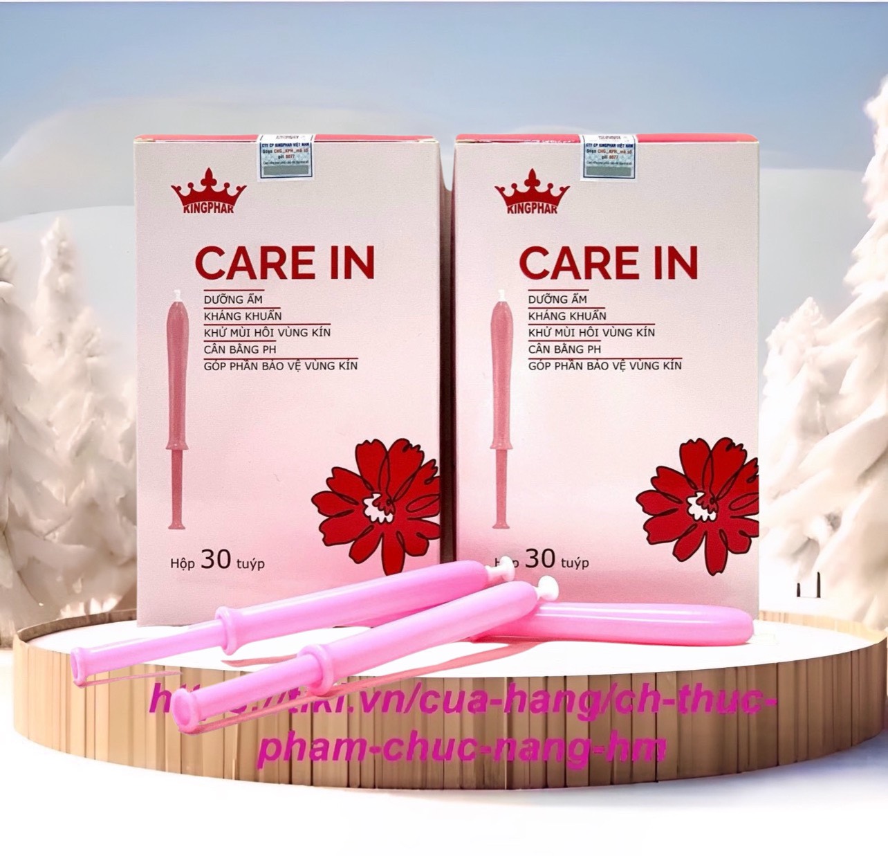 Care in vệ sinh vùng K cho phụ nữ, hộp 30 que