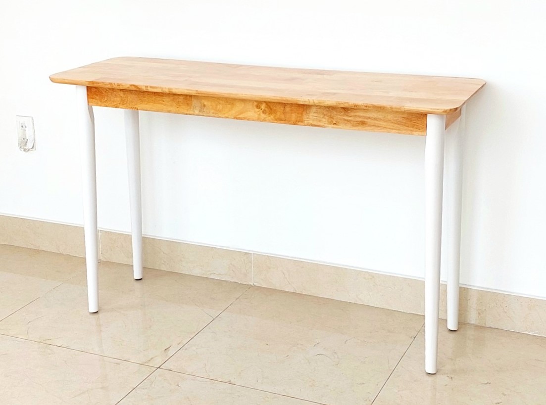 Bàn Làm Việc Gỗ, Bàn Ăn, Bàn Thư Giãn Ban Công 1m2 x 40cm Kiểu Dáng Hàn Quốc Trang Nhã Nhiều Màu - Gỗ Song Bản