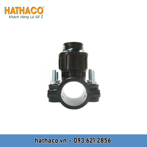 Combo 2 Đai Khởi Thủy Cắm Ống Trực Tiếp 63 HATHACO Dùng Chia Nhánh Ống HDPE Ra Ống 20 - 25 Chính Hãng Sản Tại VN