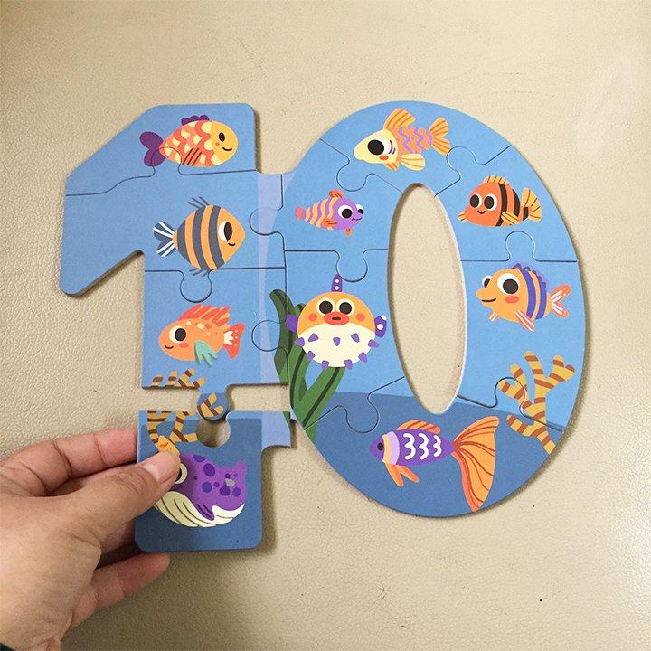 BỘ PUZZLE GHÉP HÌNH CHỮ CÁI TIẾNG ANH GHÉP HÌNH SỐ HỌC MẪU MỚI NHẤT!