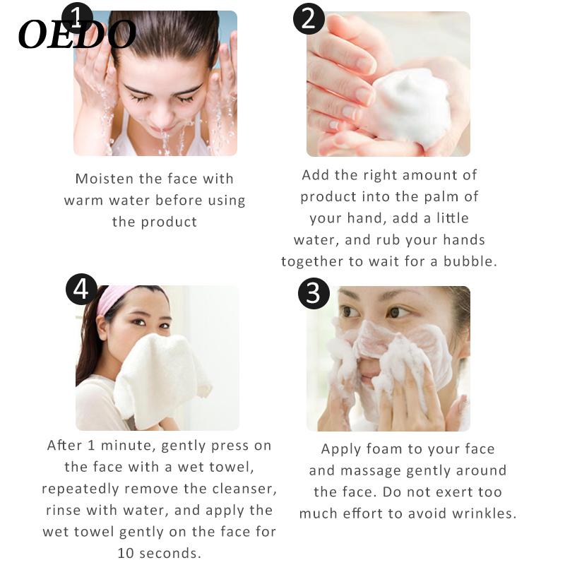 2 Chiếc Axit Amin Bong Bóng Mặt Dưỡng Ẩm Se Khít Lỗ Chân Lông Sữa Rửa Mặt Rửa Mặt Chăm Sóc Da Chống Lão Hóa Điều Trị Nếp Nhăn Rửa Mặt