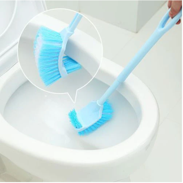 Chổi Cọ Bồn Cầu Chà Toilet  2 Đầu H101 - màu ngẫu nhiên