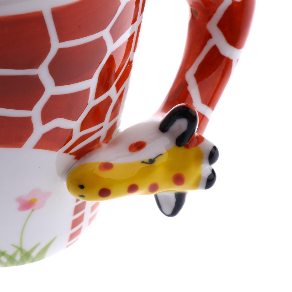 Creative 3D Hand-painted Ceramic Cup Coffee Milk Water Mug