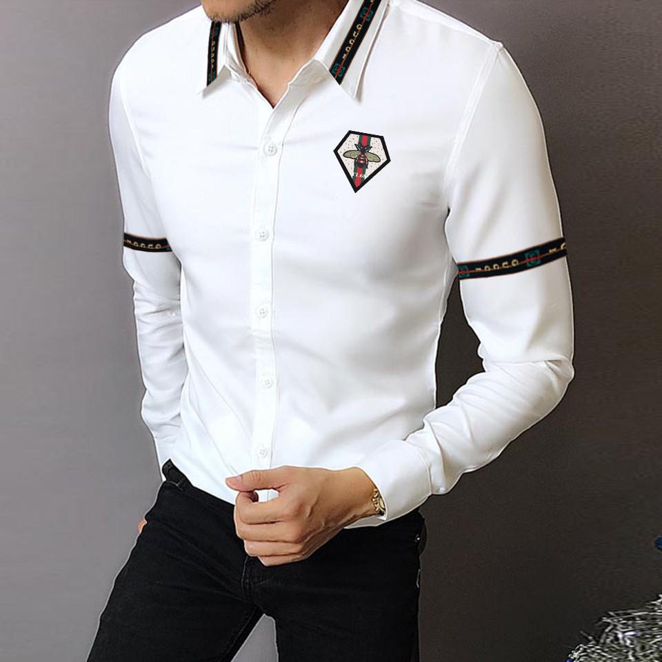 Áo Sơ Mi Nam Tay Dài Họa Tiết Cao Cấp | Hàng Bao Đẹp SM152