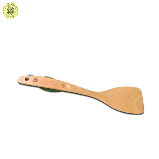 Sạn Gỗ TS10 Xẻng Cán Dài Dùng Để Chiên Xào Đảo Trở Thức Ăn - Đồ Gỗ Nhà Bếp Thương Hiệu Trường Sơn