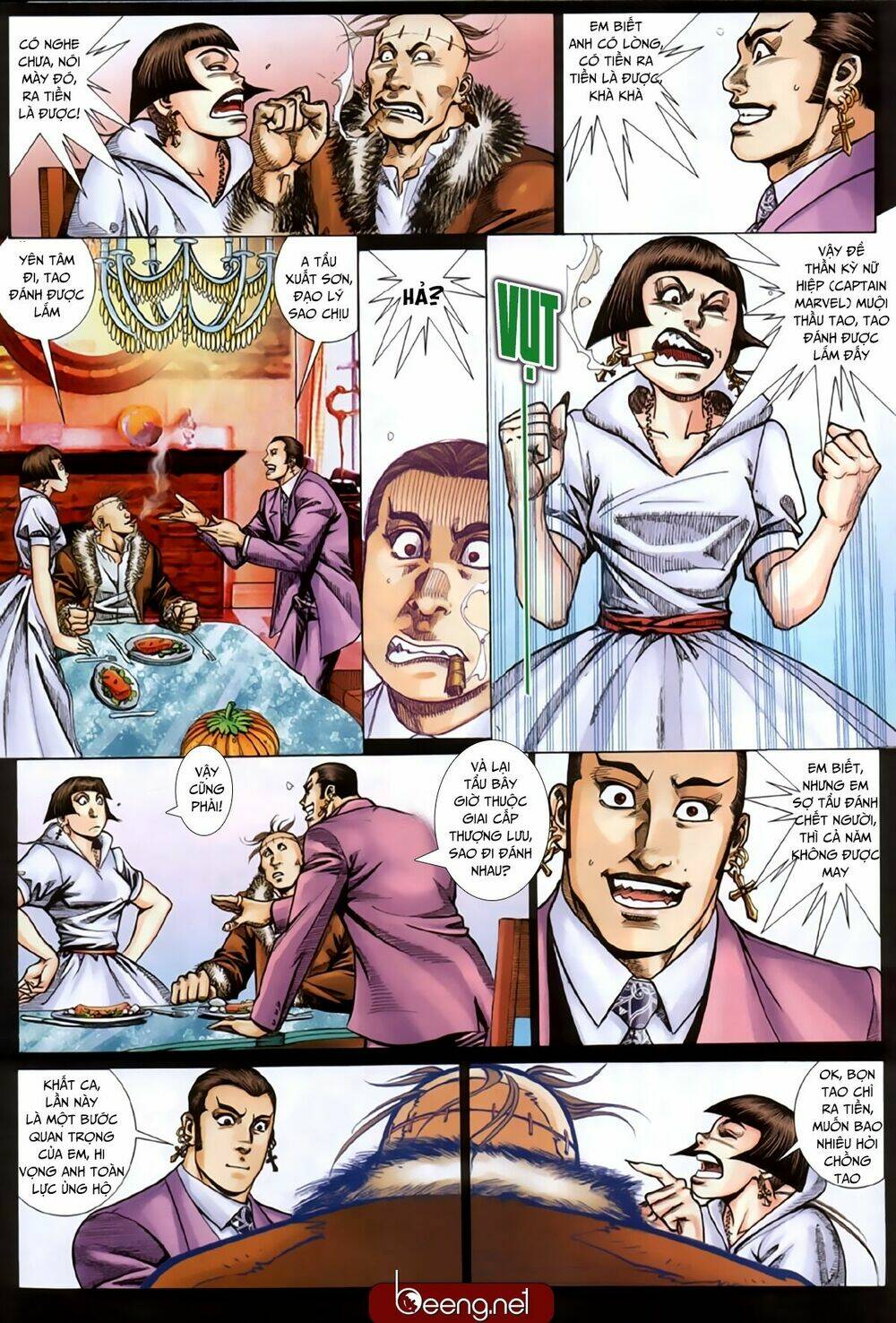 hỏa hồng niên đại hắc cốt đường chapter 223 9