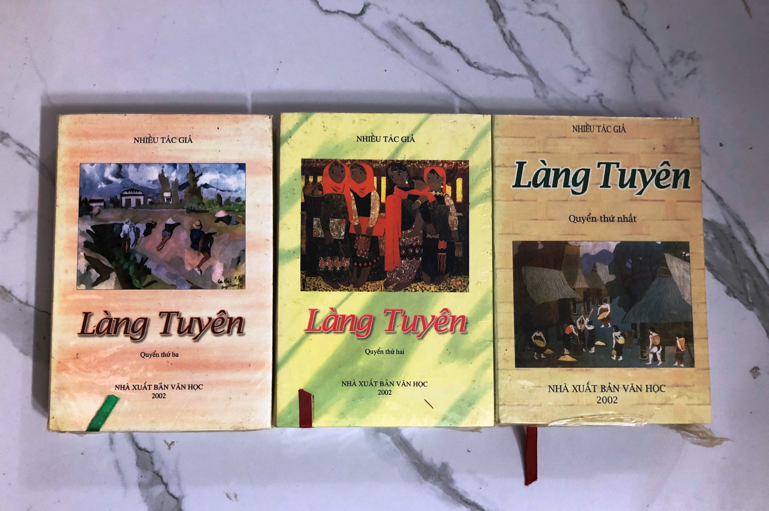 Làng Tuyên - Nhiều Tác Giả (Bộ 3 Tập) - Sách Bìa Cứng